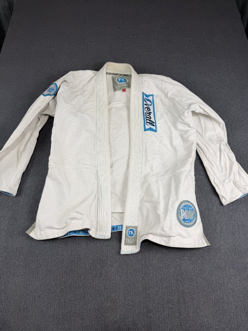Roll Addiction Mens A2 Brazilian Jiu-Jitsu Gi Jacket White Nicollas Welker Patch